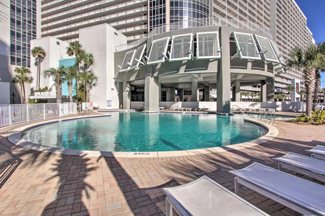 Comfy Pcb Condo With View And Private Beach Access! Panama City Beach Exterior photo
