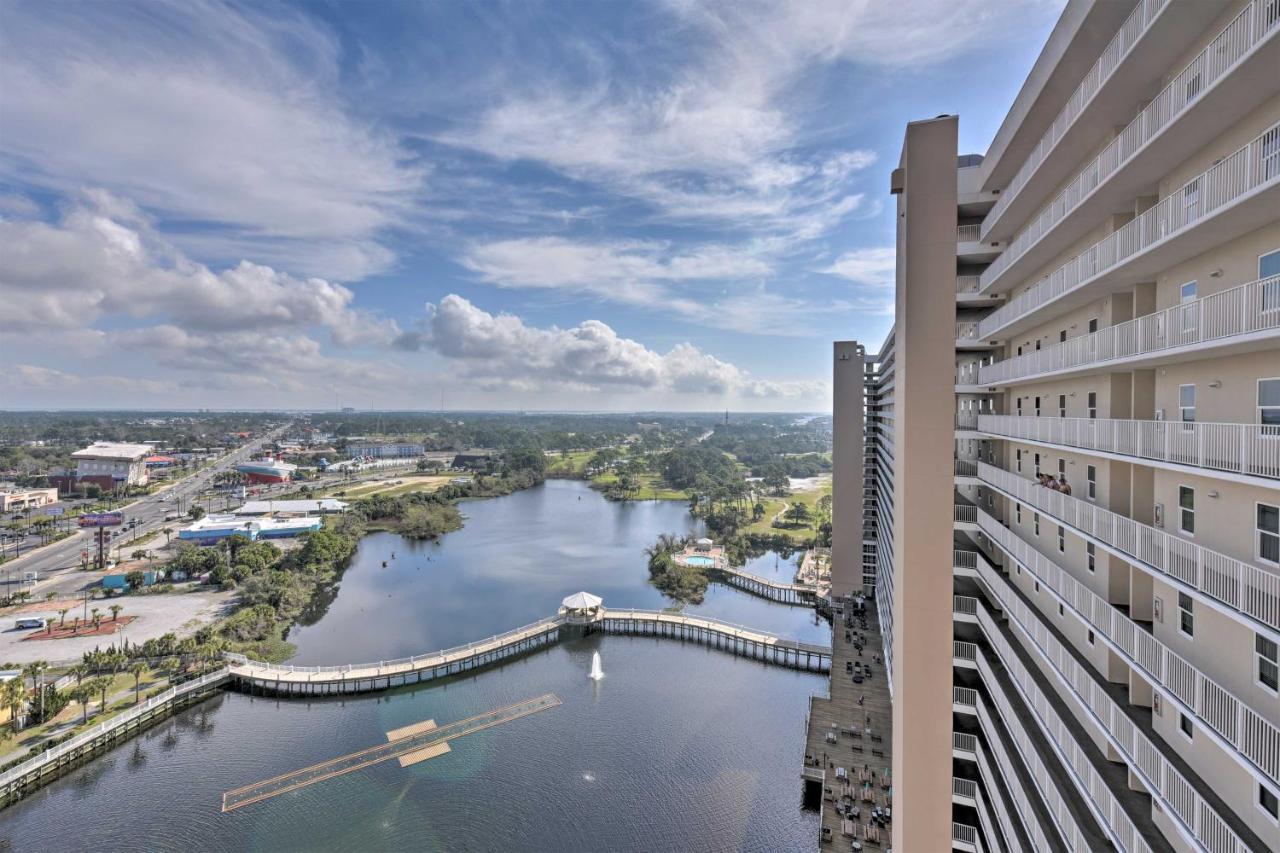 Comfy Pcb Condo With View And Private Beach Access! Panama City Beach Exterior photo